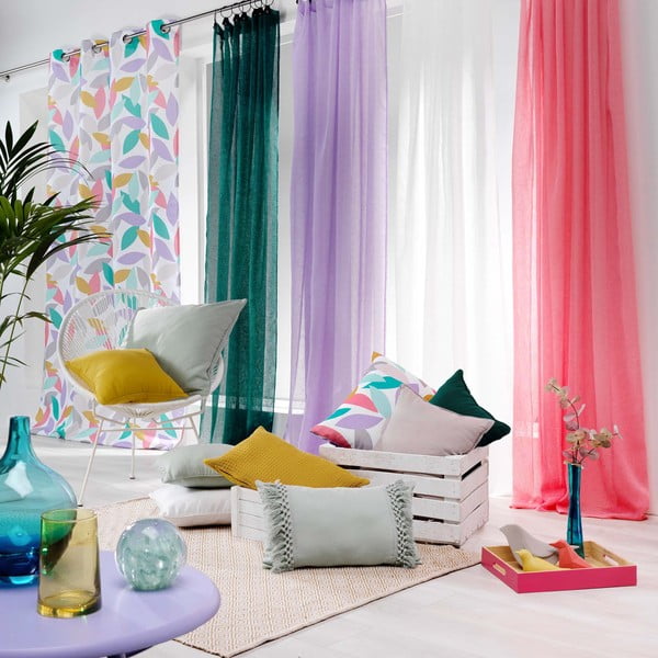 Perdea albă 140x240 cm Linka – douceur d'intérieur-image-3