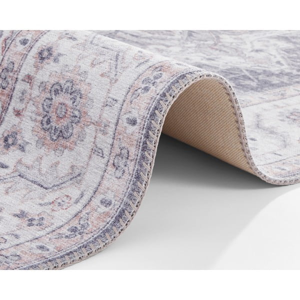Covor Nouristan Anthea, 160 x 230 cm, gri - roz-image-4