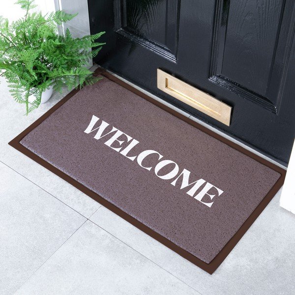 Covoraș de intrare din PVC 40x70 cm Welcome – Artsy Doormats-image-1