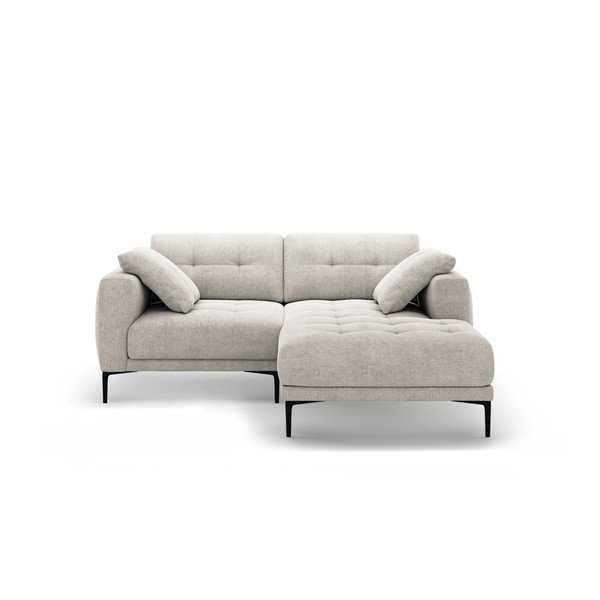 Colțar bej (cu colț pe partea dreaptă/cu șezlong) Bemy – Micadoni 