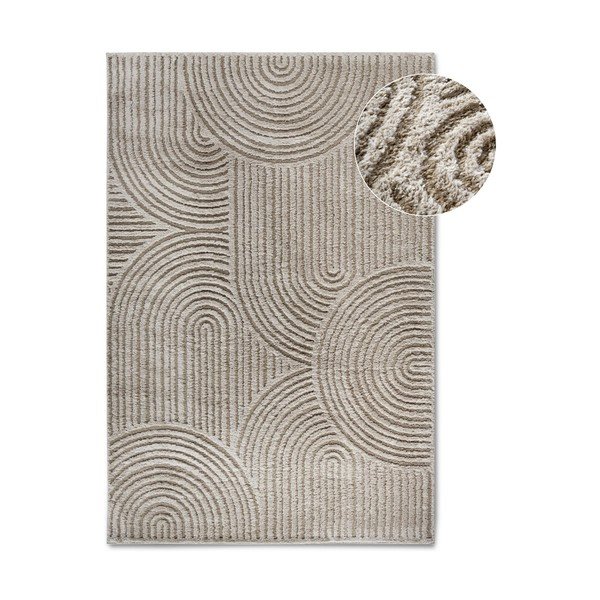 Covor bej 200x280 cm Chappe Beige – Elle Decoration