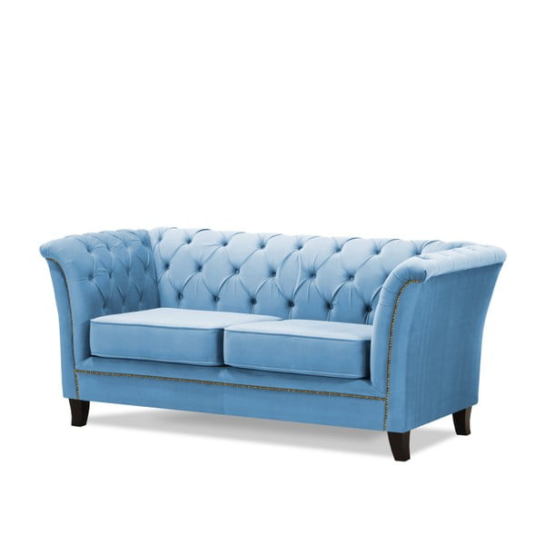 Canapea pentru 2 persoane Wintech Newport, albastru