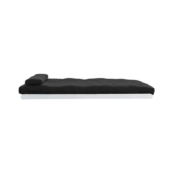 Șezlong variabil cu 2 locuri Karup Design Figo, White/Dark Grey-image-1