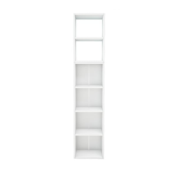 Bibliotecă Magenta Home Pure High, lățime 36,8 cm, alb