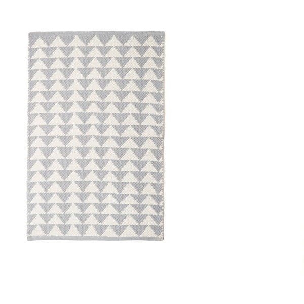 Covor, gri-alb, TJ Serra Triangle, 60 x 90 cm