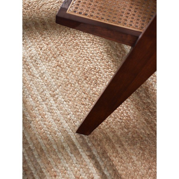 Covor tip traversă în culoare naturală/în culoare naturală deschisă reversibil/țesut manual din iută 80x300 cm Juno – Hanse Home-image-2