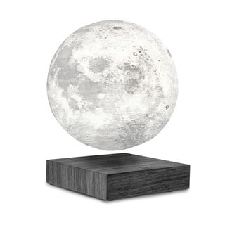 Veioză cu levitație în formă de lună Gingko Moon, negru