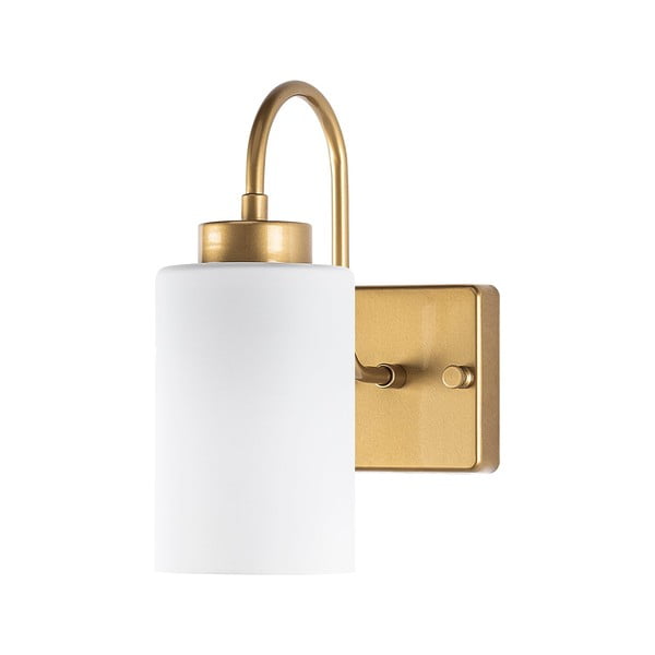 Aplică de perete albă/aurie ø 10 cm Duzsuz – Opviq lights-image-2