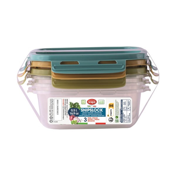 Caserole pentru alimente 3 buc. Snipslock – Snips-image-2