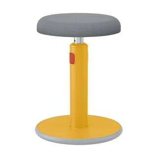 Scaun ergonomic de echilibru Leitz Cosy Ergo, galben