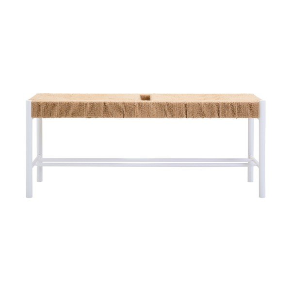 Bancă în culoare naturală din lemn masiv Bandar – Premier Housewares-image-2