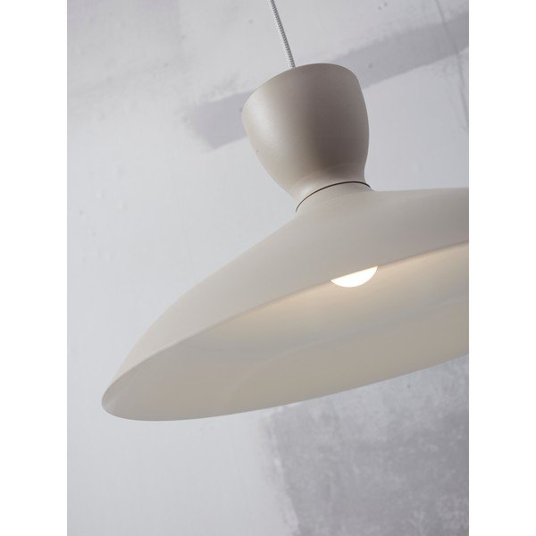 Lustră gri cu abajur din metal ø 40 cm Hanover – it's about RoMi-image-2
