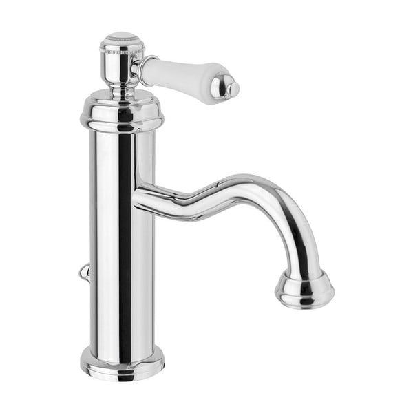 Baterie argintiu-lucios pentru chiuvetă înaltă Vienna – Sapho