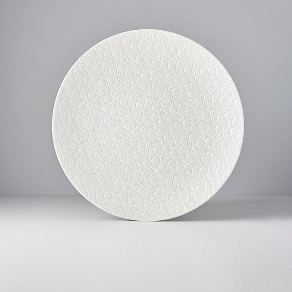 Farfurie din ceramică MIJ Star, ø 29 cm, alb-image-1