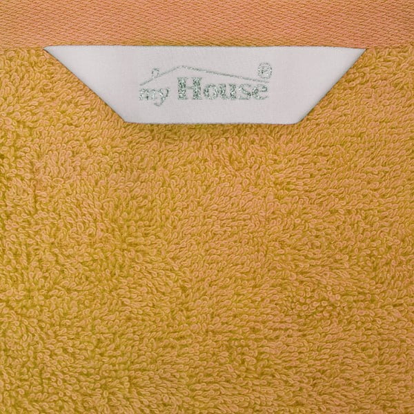 Prosop portocaliu din bumbac 100x50 cm Darwin - My House-image-1