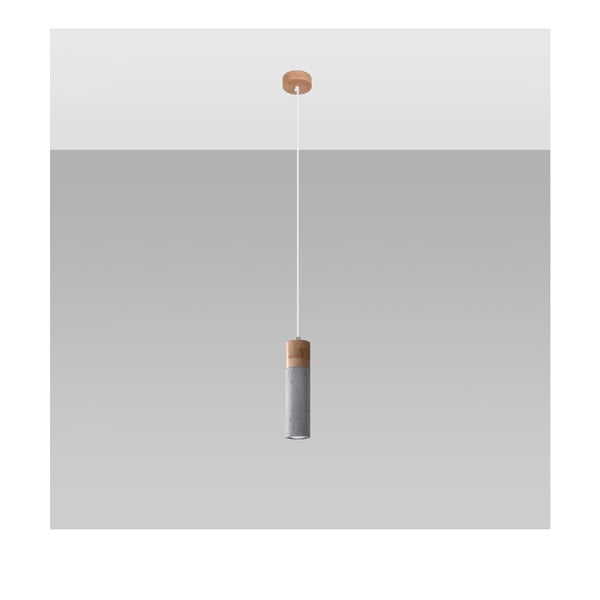 Lustră gri ø 7 cm Susanna – Sollux-image-2