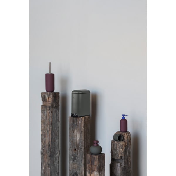 Dozator de săpun lichid violet din ceramică 120 ml Lotus Play – Mette Ditmer Denmark-image-4