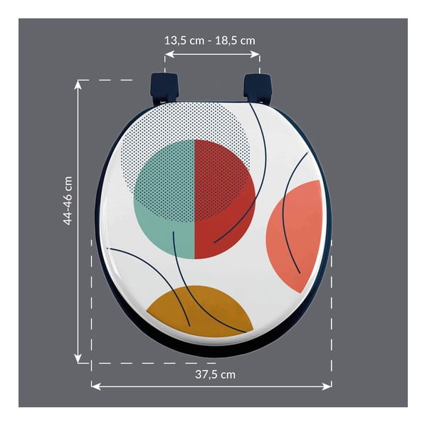 Capac WC 37 x 47 Color pop – douceur d'intérieur-image-1
