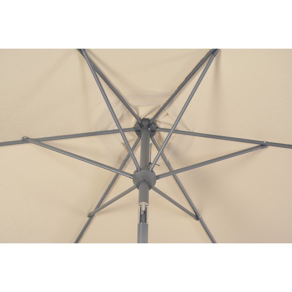 Umbrelă de soare bej ø 300 cm Roja - Rojaplast-image-1