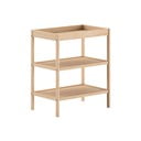 Masă de înfășat în culoare naturală din lemn de fag Dino – Vipack