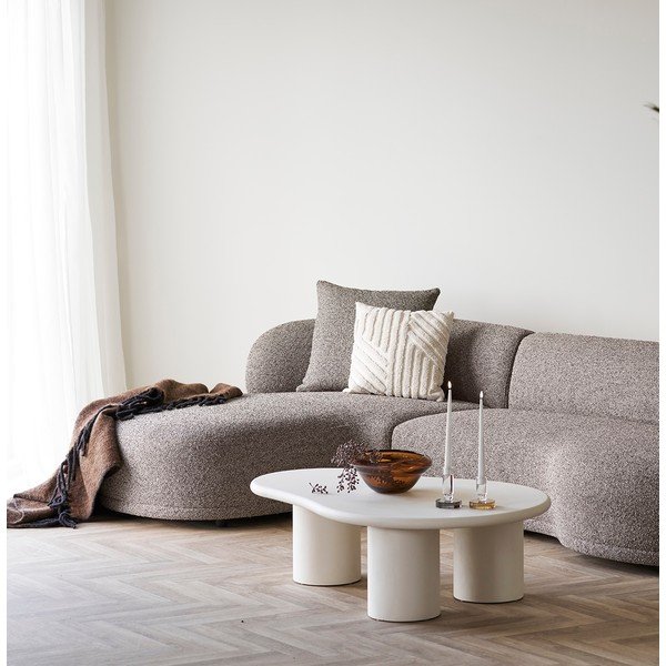 Măsuță de cafea gri deschis 80x120 cm Palmera – House Nordic-image-1