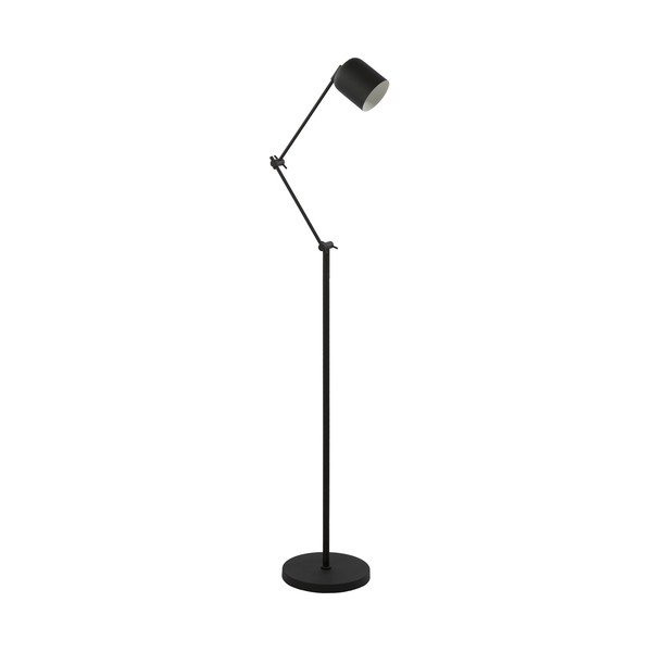 Lampadar negru cu intensitate reglabilă (înălțime 150 cm) Rijeka – Light & Living