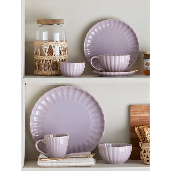 Ceașcă roz-deschis pentru cappuccino din gresie 220 ml Latina – Bloomingville-image-2