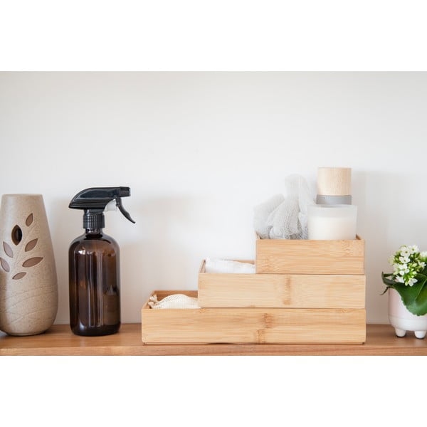 Organizatoare de sertare din bambus în set de 3 Copco - Kitchen Craft-image-2