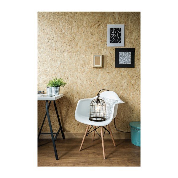 Corp de iluminat suspendat Filament Style Bird Cage, auriu-image-3