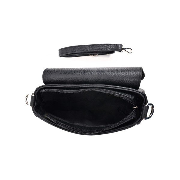 Geantă din piele Isabella Rhea Marge, negru-image-4