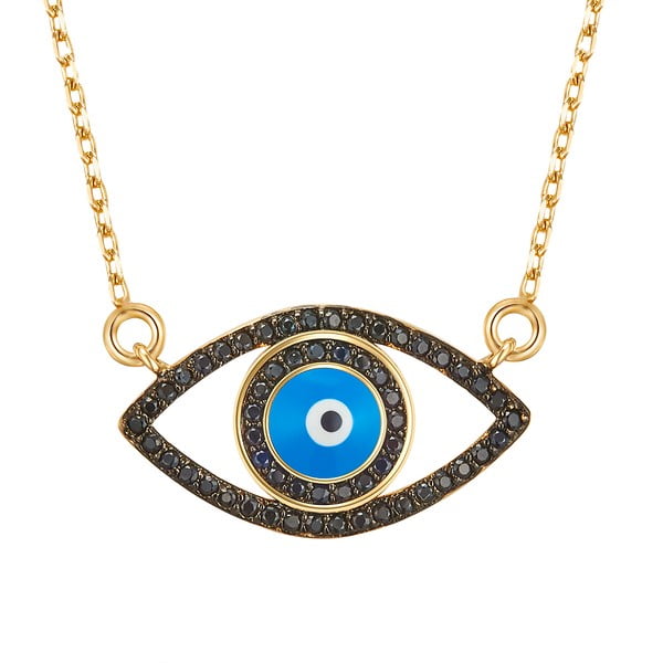 Colier Runaway Magic Eye, auriu-image-1