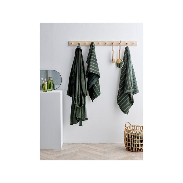 Prosop din bumbac organic Södahl Common, 50 x 100 cm, verde-image-2