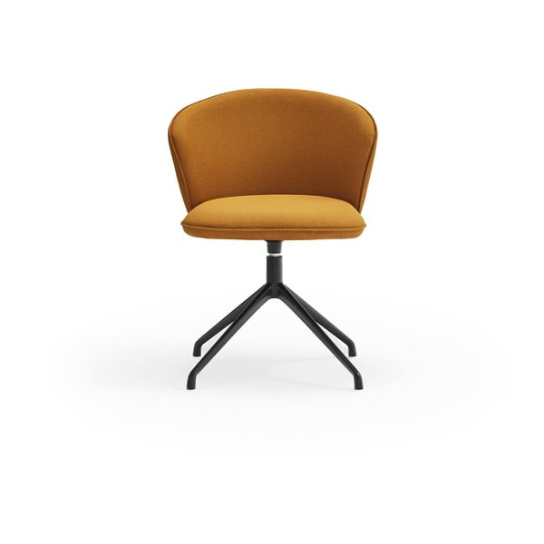 Set de scaune de sufragerie galben muștar 2 buc. tapițat Add – Teulat-image-1