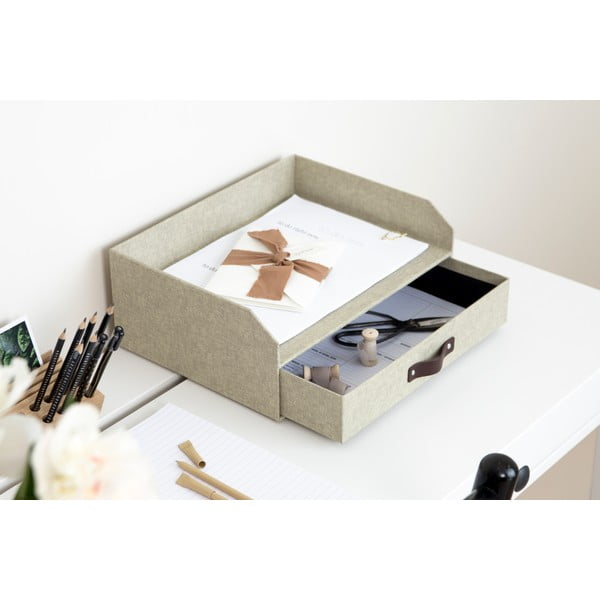 Organizator pentru sertar/pentru documente din carton Walter – Bigso Box of Sweden-image-1