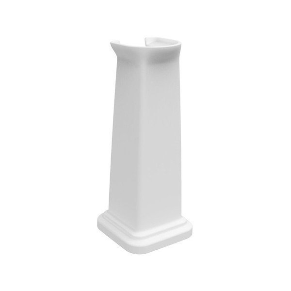 Piedestal pentru lavoar alb din ceramică 27x27 cm Classic – Sapho