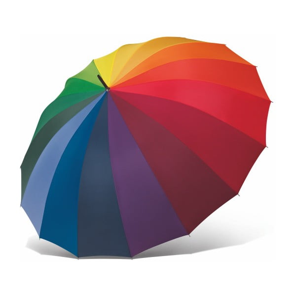 Umbrelă Ambiance Rainbow, ⌀ 130 cm, colorată