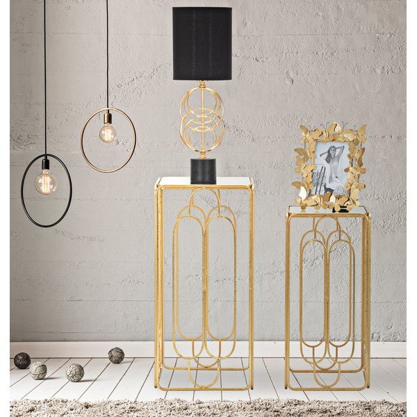 Veioză Mauro Ferretti Circly, înălțime 65 cm, negru-image-1