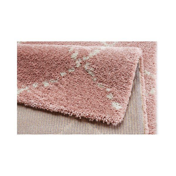 Covor Mint Rugs Allure Ronno Rose Creme, 120 x 170 cm, roz-image-1