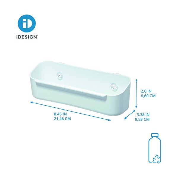 Suport pentru burete autoadeziv din plastic reciclat Eco System – iDesign-image-4