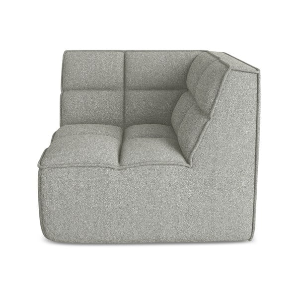 Modul pentru canapea modulară gri deschis Kalai – Makamii