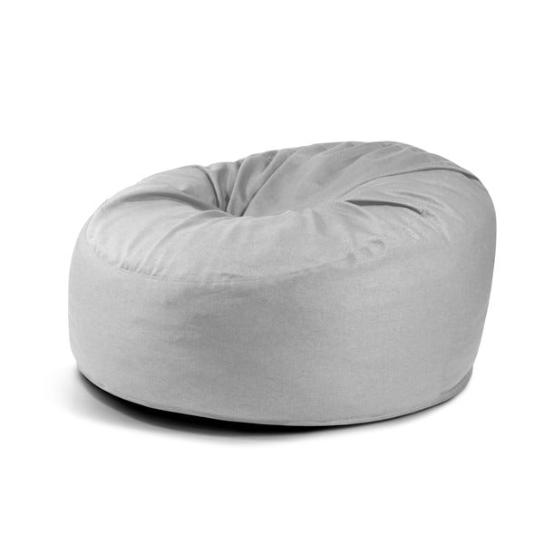 Fotoliu bean bag gri deschis Om 135 – SLOWDOWN
