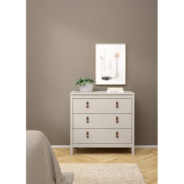 Comodă grej 82x80x38 cm Madrid – Tvilum-image-3