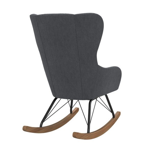 Scaun balansoar gri Harper - Novogratz-image-3