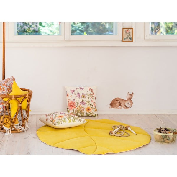 Pătură de joacă pentru copii galbenă Honey - Moi Mili-image-4