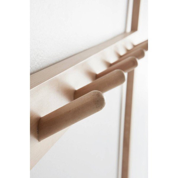 Set pentru hol în culoare naturală deschisă din lemn de pin 75x190x32 cm Cole – Jotex-image-3