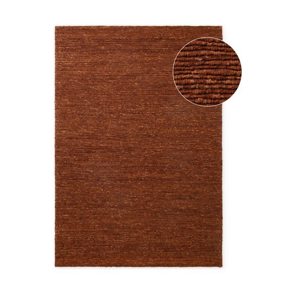 Covor maro țesut manual din lână 160x230 cm Bexley Woolwich – Ted Baker
