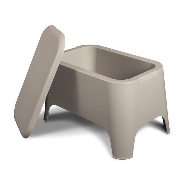 Masă auxiliară de grădină din plastic 39x59 cm Petra – Toomax-image-2