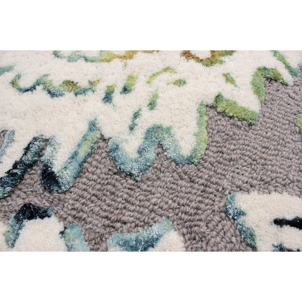 Covor țesut manual Flair Rugs Soho Vega, 120 x 170 cm, gri-image-2
