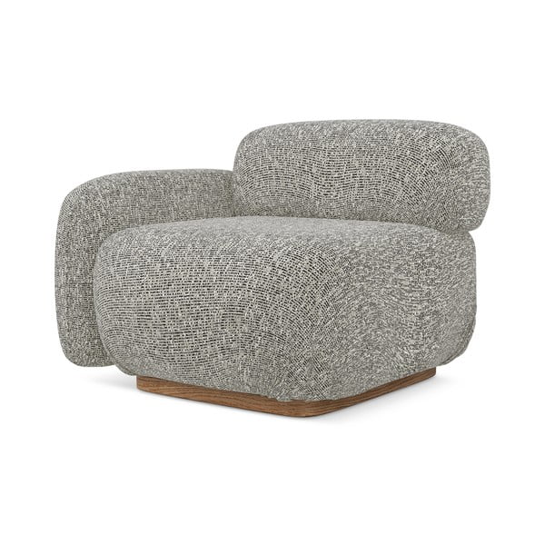 Modul pentru canapea modulară gri (cu colț pe partea stângă) Ailani – Makamii-image-1