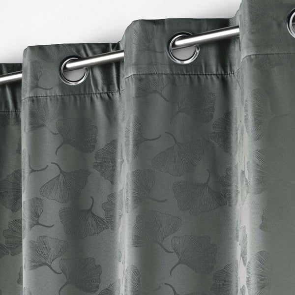 Draperie gri antracit blackout 140x260 cm Lunella – douceur d'intérieur-image-1